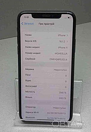 iOS 11; экран 5.8", разрешение 2436x1125; двойная камера: 12 МП, 12 МП; процессо. . фото 1