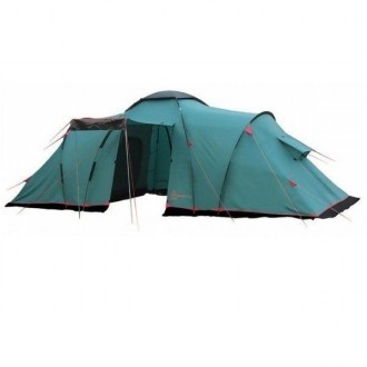  Двухкомнатная палатка Brest 4 (V2) рассчитанана на комфортное размещение 4 чело. . фото 2