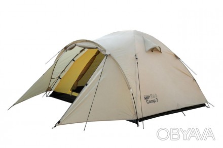  Трехместная универсальная туристическая палатка Tramp Lite CAMP 3 предназначена. . фото 1
