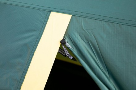  Универсальная трехместная туристичсекая палатка Tramp NISHE 3 (V2) с двумя вход. . фото 10