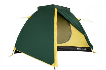  Универсальная трехместная туристичсекая палатка Tramp NISHE 3 (V2) с двумя вход. . фото 6