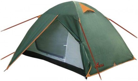  Универсальная палатка Totem Trek 2 Двухместная легкая летняя палатка с одним вх. . фото 2