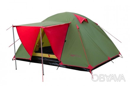  Трехместная универсальная туристическая палатка Tramp Lite Wonder 3 предназначе. . фото 1