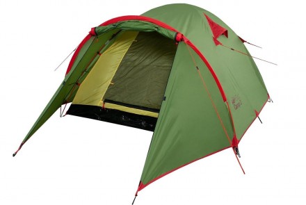 Трехместная универсальная туристическая палатка Tramp Lite CAMP 3 предназначена. . фото 2