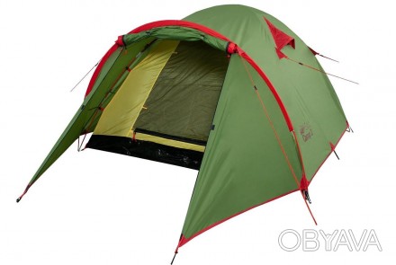  Трехместная универсальная туристическая палатка Tramp Lite CAMP 3 предназначена. . фото 1