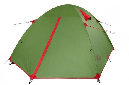  Четырехместная универсальная туристическая палатка Tramp Lite CAMP 4 предназнач. . фото 8