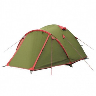 Четырехместная универсальная туристическая палатка Tramp Lite CAMP 4 предназнач. . фото 2