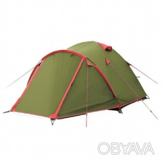  Четырехместная универсальная туристическая палатка Tramp Lite CAMP 4 предназнач. . фото 1