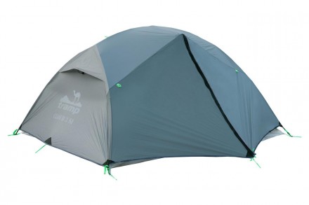  Палатка Tramp Cloud 3 Si TRT-092-GREY светло-серая Обзор о тесте этой палатки в. . фото 2