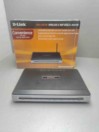 Проводной роутер маршрутизатор коммутатор Б/У D-Link DVA-G3672B. Киев. фото 1 Проводной роутер маршрутизатор коммутатор Б/У D-Link DVA-G3672B. Киев. фото 1