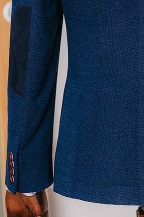 
ІНФОРМАЦІЯ ПРО ПРОДУКТ
Чоловічий темно синій класичний піджак з одним ґудзиком . . фото 6