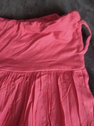 Вискозная легкая длинная коралловая юбка на худеньких девочек, Италия.
Верх юбк. . фото 8