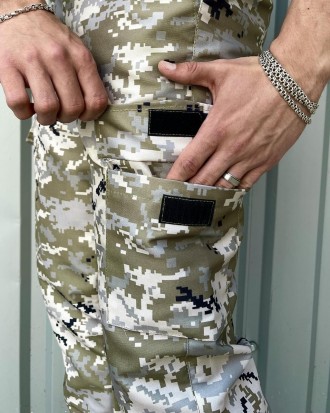 
ІНФОРМАЦІЯ ПРО ПРОДУКТ
Чоловічі військові осінні штани зелений піксель
Штани:
	. . фото 9