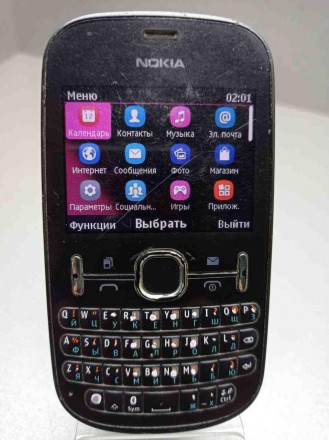 Телефон, підтримка двох SIM-карток, QWERTY-клавіатура, екран 2.4", роздільна зда. . фото 2
