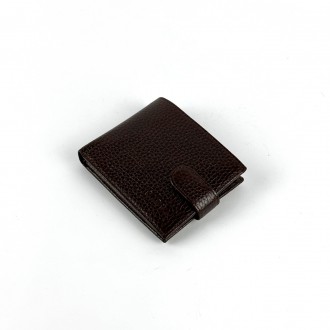 Мужской кошелек из натуральной кожи от турецкого бренда Karya. Бумажник двойного. . фото 4