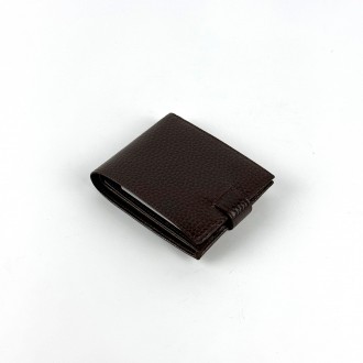Мужской кошелек из натуральной кожи от турецкого бренда Karya. Бумажник двойного. . фото 3