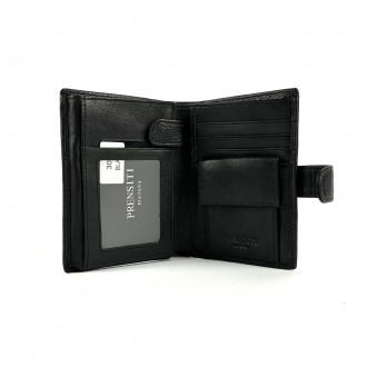 Кожаное мужское портмоне с отделением для паспорта, наличных, пластиковых карт и. . фото 6