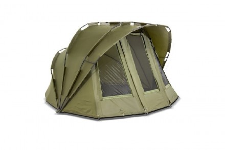 Палатка карповая двухместная Ranger RA-6644 185х300х270 см. Киев. фото 1