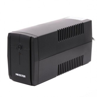 Источник бесперебойного питания Maxxter MX-UPS-B650-02 650 VA Basic Series. Дніпро. фото 1 Источник бесперебойного питания Maxxter MX-UPS-B650-02 650 VA Basic Series. Дніпро. фото 1