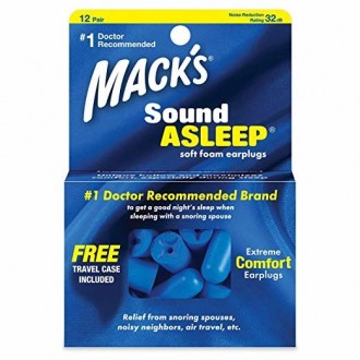 Затычки для ушей SoundAsleep Soft Foam - это натуральное отличное решение для сн. . фото 2