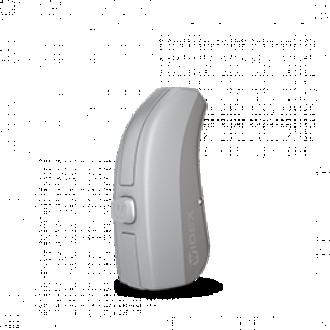 Миниатюрная заушная модель с технологией вынесенного телефона для компенсации по. . фото 9
