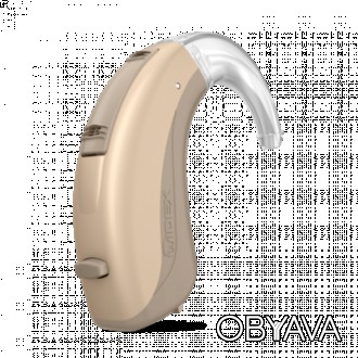 Миниатюрная заушная модель для компенсации потери слуха от легкой до средне-тяже. . фото 1