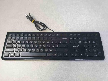 Клавіатура Genius SlimStar i220
Низькопрофільні клавіші пристрою забезпечують ни. . фото 3