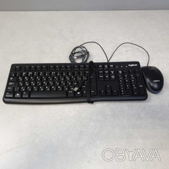 Дротовий комплект Logitech K120, клавіатура + миша
Основні характеристики:
- Вол. . фото 1