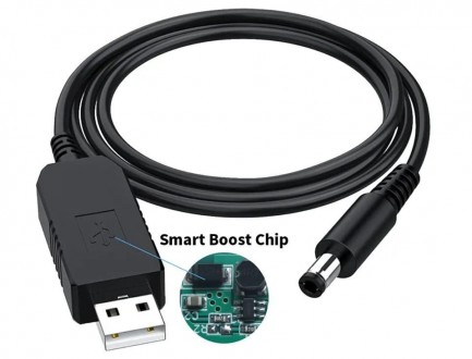 С помощью этого кабеля Вы можете подключить USB 5v блок питания или PowerBank к . . фото 7