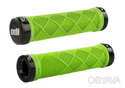 Грипсы ODI Cross Trainer MTB Lock-On, зеленые с черными замками
Мягкий удобный п. . фото 1