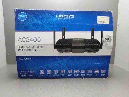 Мережеве обладнання Wi-Fi та Bluetooth Б/У Linksys E8350. Київ. фото 1 Мережеве обладнання Wi-Fi та Bluetooth Б/У Linksys E8350. Київ. фото 1