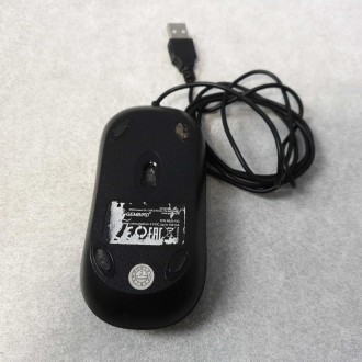 Дротова миша, інтерфейс USB, для настільного комп'ютера, світлодіодна, 3 клавіші. . фото 4