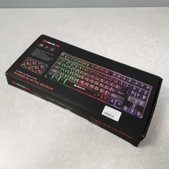Особливістю ігрової клавіатури REAL-EL GAMING 8710 TKL Backlit є: ергономічний і. . фото 7