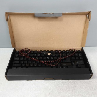 Особливістю ігрової клавіатури REAL-EL GAMING 8710 TKL Backlit є: ергономічний і. . фото 3
