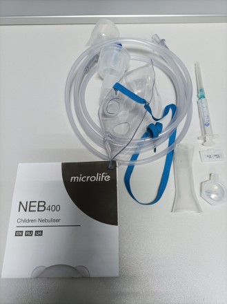 Компрессорный небулайзер Microlife Neb 400 изготовлен в милом детском дизайне. П. . фото 6