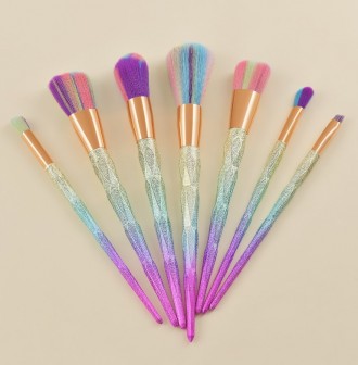 Набор кистей для макияжа для девочки Mallow 7 шт. Ивано-Франковск. фото 1