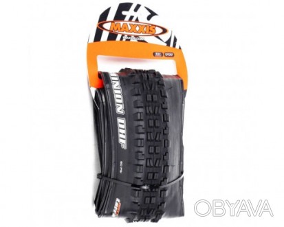 Покрышка Maxxis Minion DHF 29x2.50, складная, WT, EXO/TR 60TPI, 60a, передняя. Б. . фото 1