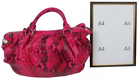 Женская сумка из натуральной кожи Giorgio Ferretti розовая M31357M24 rose
Описан. . фото 11