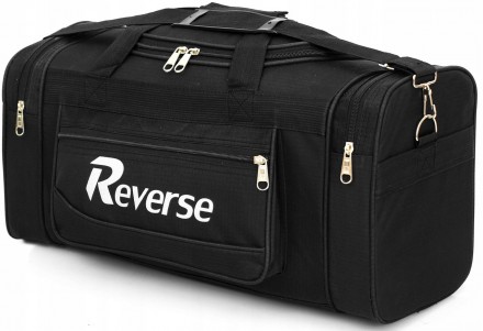 Вместительная сумка для поездок из кордуры 58L Reverse черная A01-70 black
Сумка. . фото 2