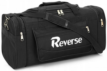 Вместительная сумка для поездок из кордуры 58L Reverse черная A01-70 black
Сумка. . фото 3