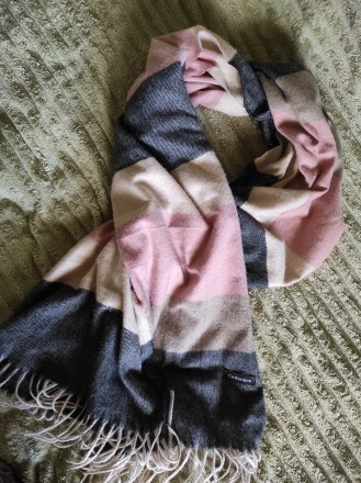 Дуже актуальний, об"ємний кашеміровий, теплий та ніжний топ - шарф, пашміна. . фото 6