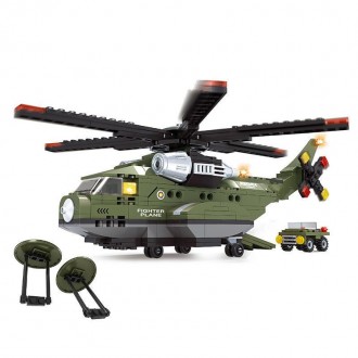 Конструктор AUSINI "Военный вертолет" (452 ​​детали) арт. 22606
У большинства ма. . фото 3