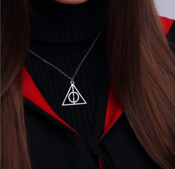 Цепочка с кулоном "Дары Смерти" Гарри Поттер - Harry Potter, Cosplay necklace
Дл. . фото 9