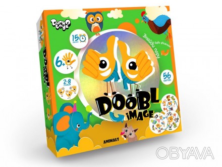 Настольная игра "DOOBL IMAGE" БОЛЬШАЯ (УКР) арт. DBI-01-03U
В колоде есть только. . фото 1