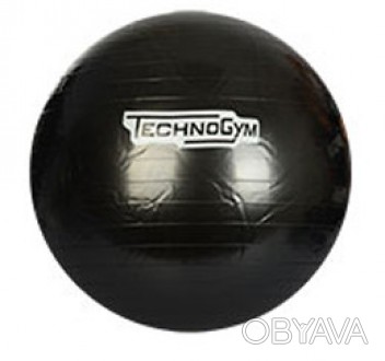 Универсальный, разработанный из износостойкого материала мяч для фитнеса-75см MS. . фото 1