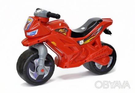 Мотоцикл-беговел 2-х колёсный хорошая игрушка-тренажер для физического развития . . фото 1