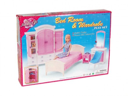 С игрушечной мебелью ваша дочь сможет создать стильную и удобную комнату для сво. . фото 2