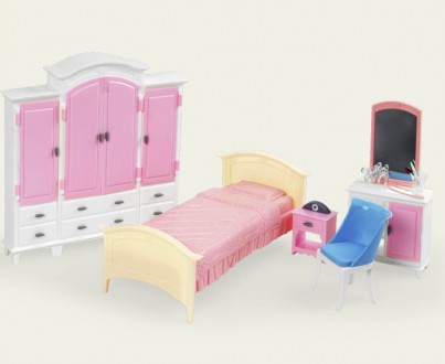 С игрушечной мебелью ваша дочь сможет создать стильную и удобную комнату для сво. . фото 3