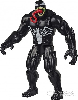 Игрушка Hasbro Веном 30см Мстители - Venom Maximum, Titan Hero Series Blast Gear