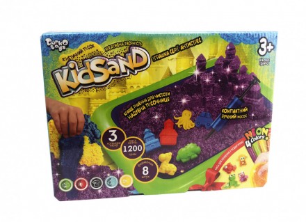 KidSand – кинетический песок для детей! Стройте песочные фигуры и замки у себя д. . фото 3